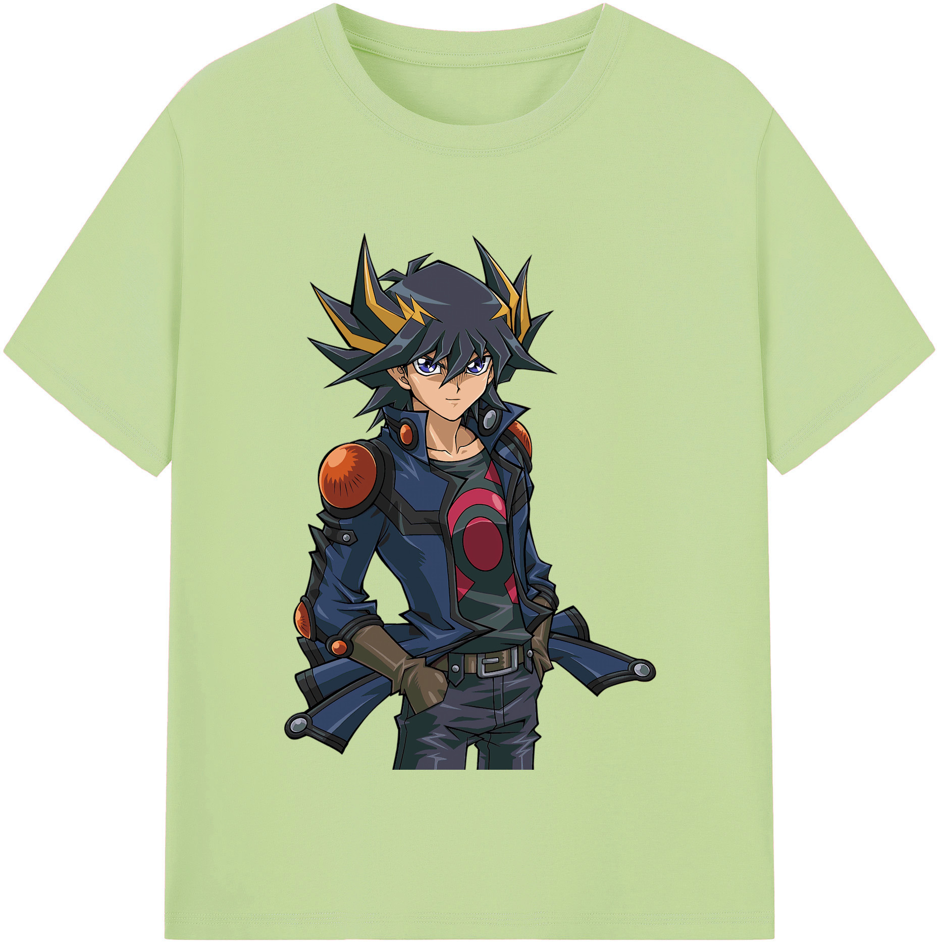 （画像用） 遊☆戯☆王 Yu-Gi-Oh! 綿100％半袖Tシャツ（フロントプリント）